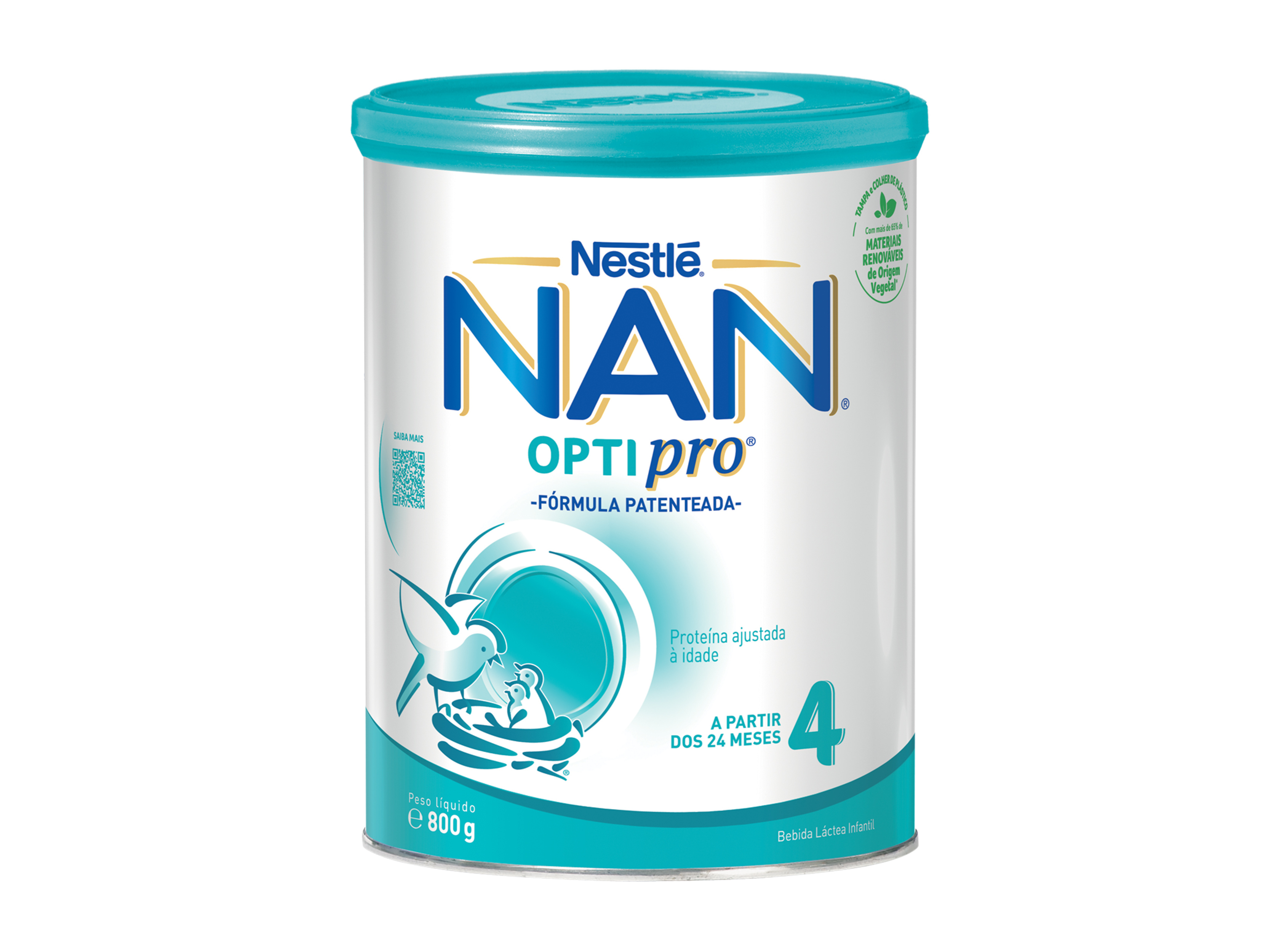 LEITE NAN OPTIPRO 4 CRESCIMENTO  24MESES 800GR