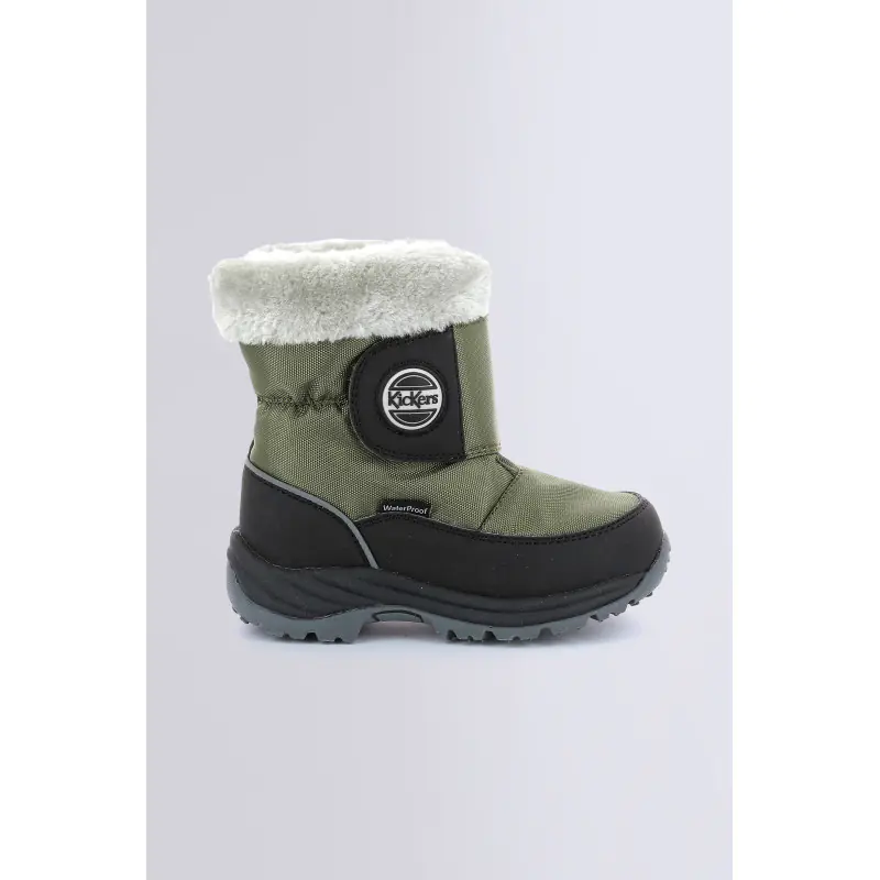 JUMPSNOW WPF KAKI NOIR BOOTS Textile Garçon