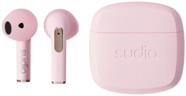 Sudio N2 trådløse in-ear høretelefoner (pink)