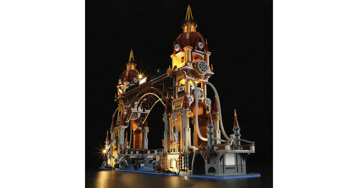 LumibricksSteampunk World - Steampunk City bridge Constructiespeelgoed  (F9047)