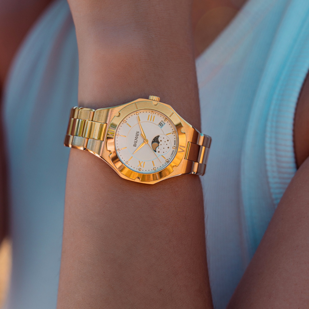 Balmain Be Balmain Moonphase Diamonds 33mm