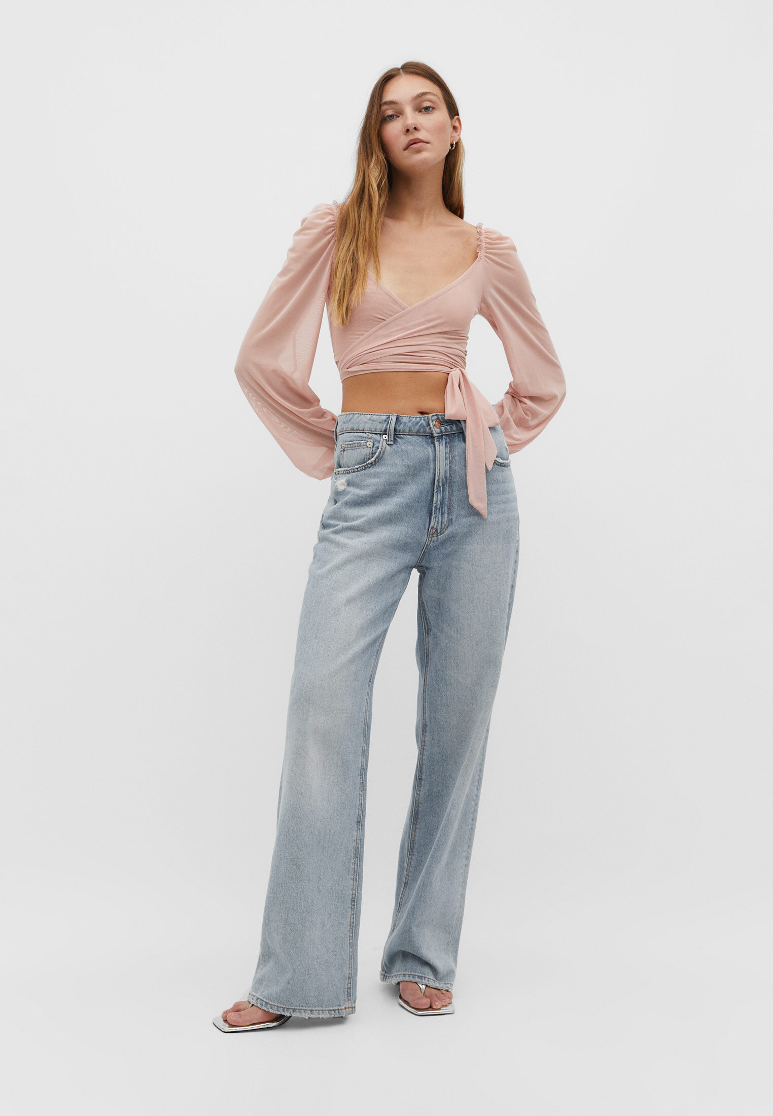 Top de balé de tule
