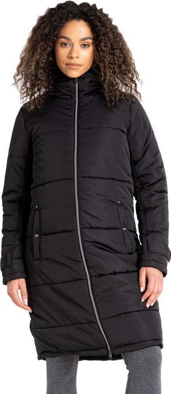 Longline Gewatteerd Jack - Hoogglanzend Polyester - Waterafstotend - Recycled Materialen