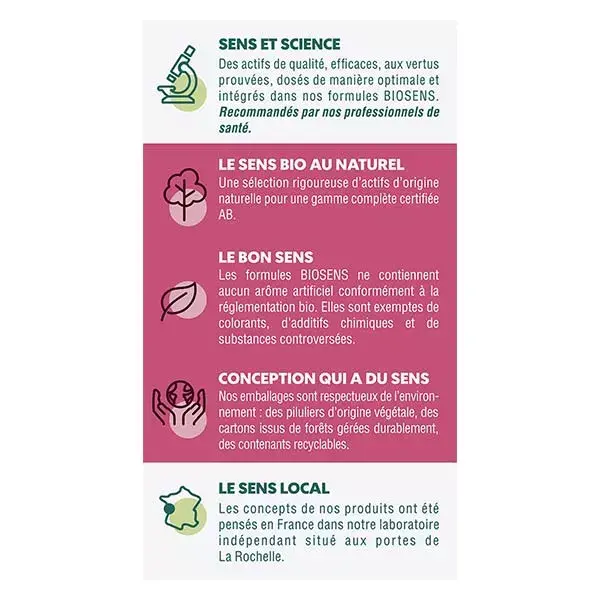 Biosens Organic Grape Marc 42 Cápsulas Vegetais