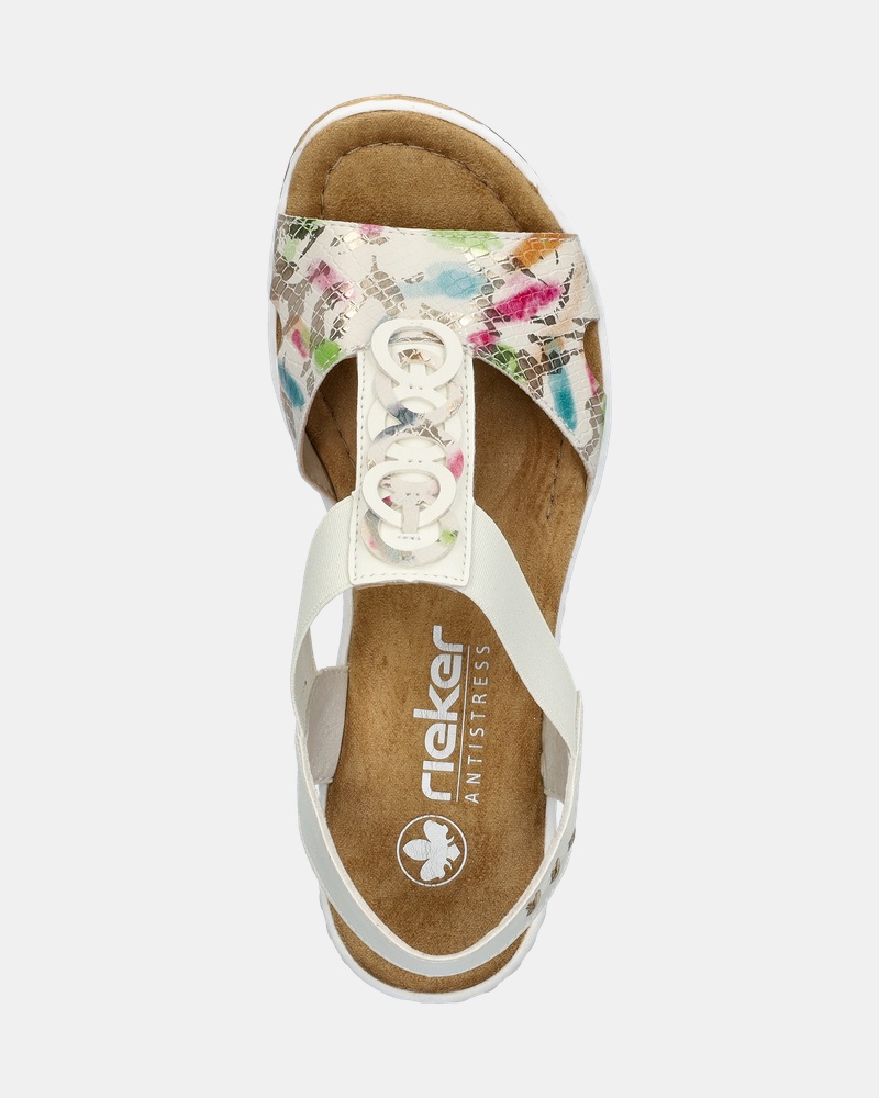 Rieker Sandalen  - wit