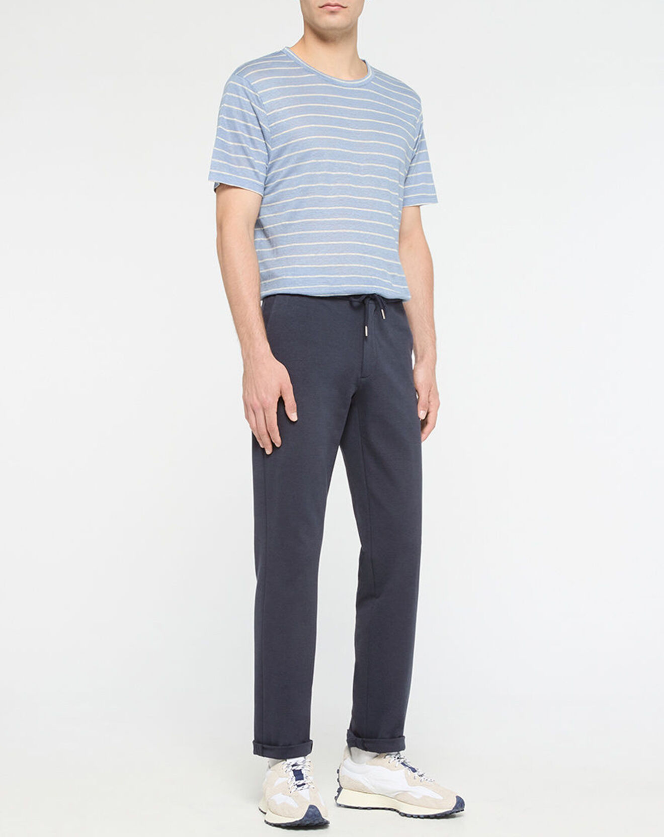 Hackett London Jogging Slim Fit Cordon Smart bleu foncé