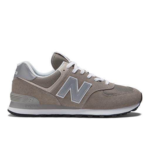 New Balance 574 Core Sneakers, Grey/White, 36