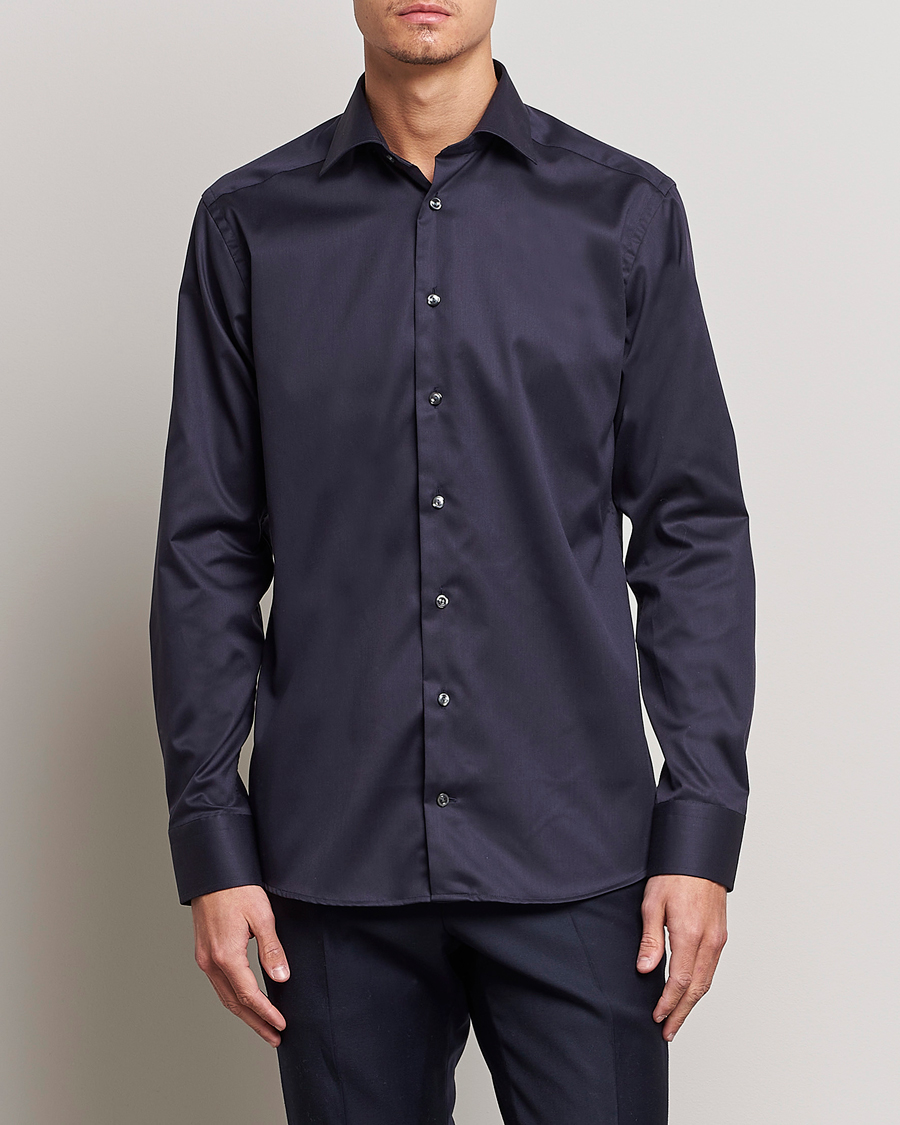 Eton Slim Fit Shirt Navy