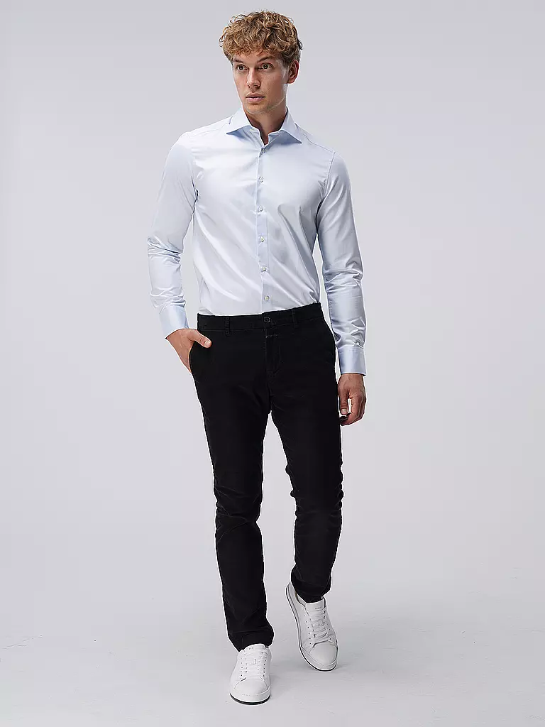 STENSTRÖMS Hemd Slim Fit hellblau