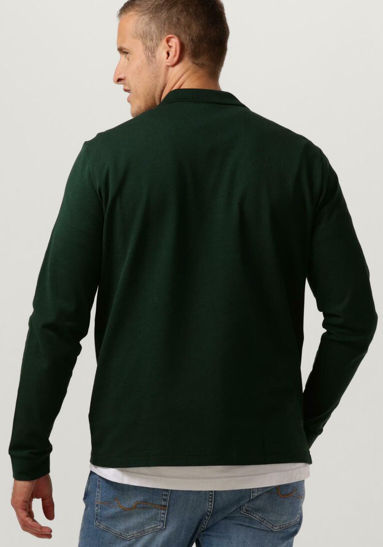 LACOSTE donkergroene lacoste polo 1hp2 men long sleeved best polo