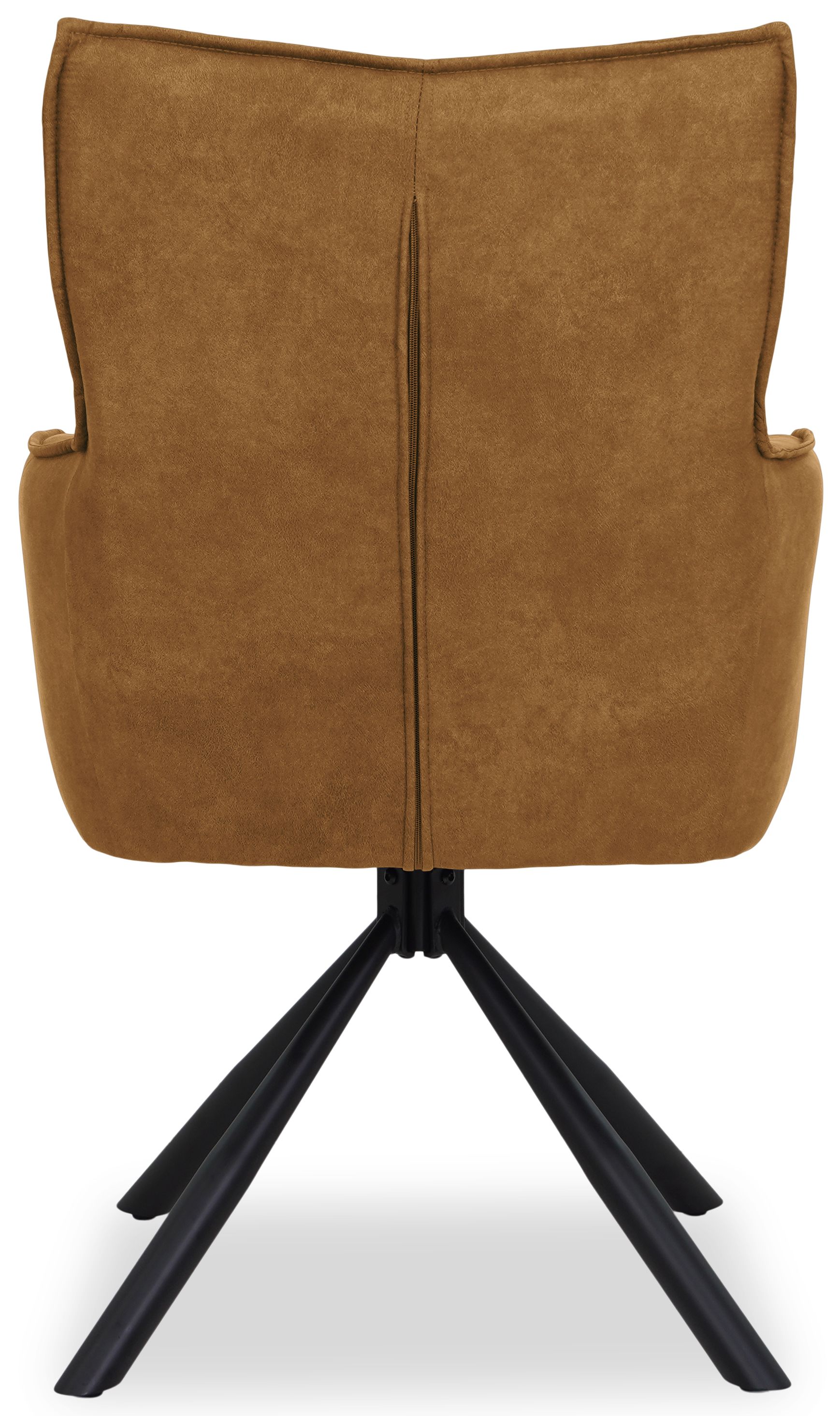 Eetkamerstoel - cowboy 215 cognac Lorena B61 x D65 x H95 cm