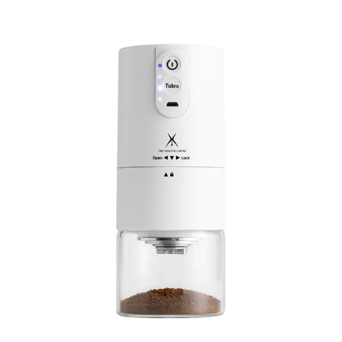 Broyeur à grains de café USB Universal - Blanc