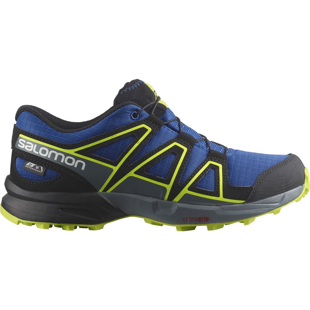 Salomon Speedcross Climasalomon™ Waterproof Trailrunningschuhe Kinder nautical blue