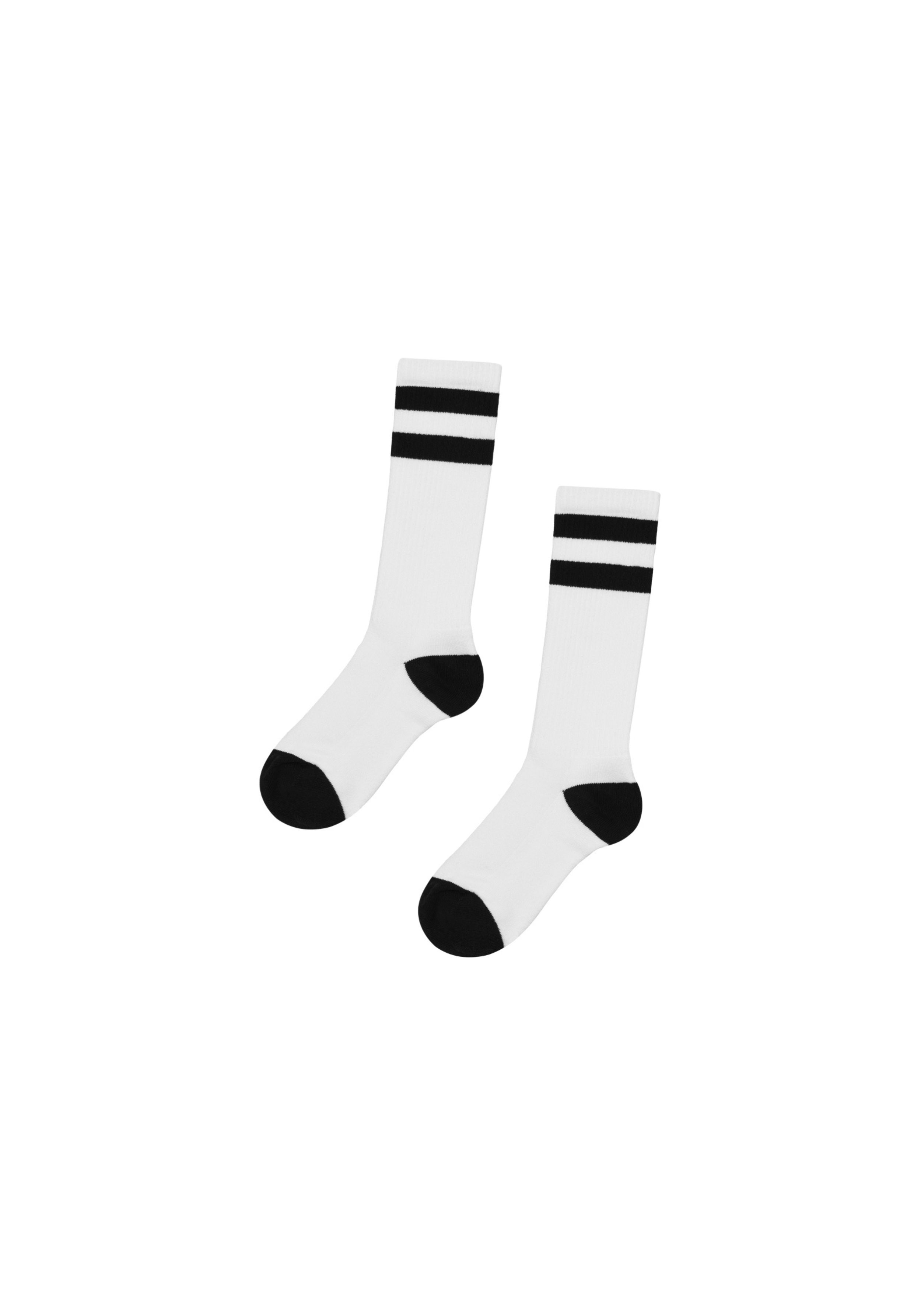 Klitmøller Collective Socken Contrast Cotton White/Navy