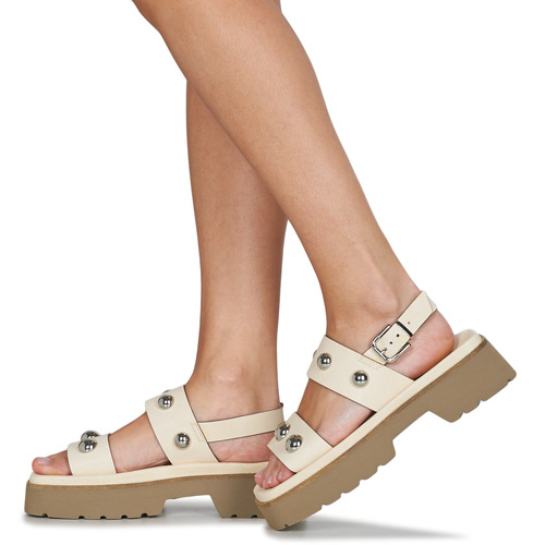 Fru.it - 7935-087-GOMMA-TEXARO-YARROW - Beige / Argent