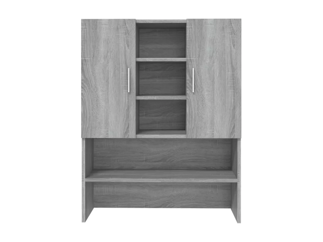 Meuble pour machine à laver Sonoma gris 70,5x25,5x90 cm