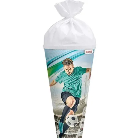 Roth Schultüte Fußballstar, rund, 70cm