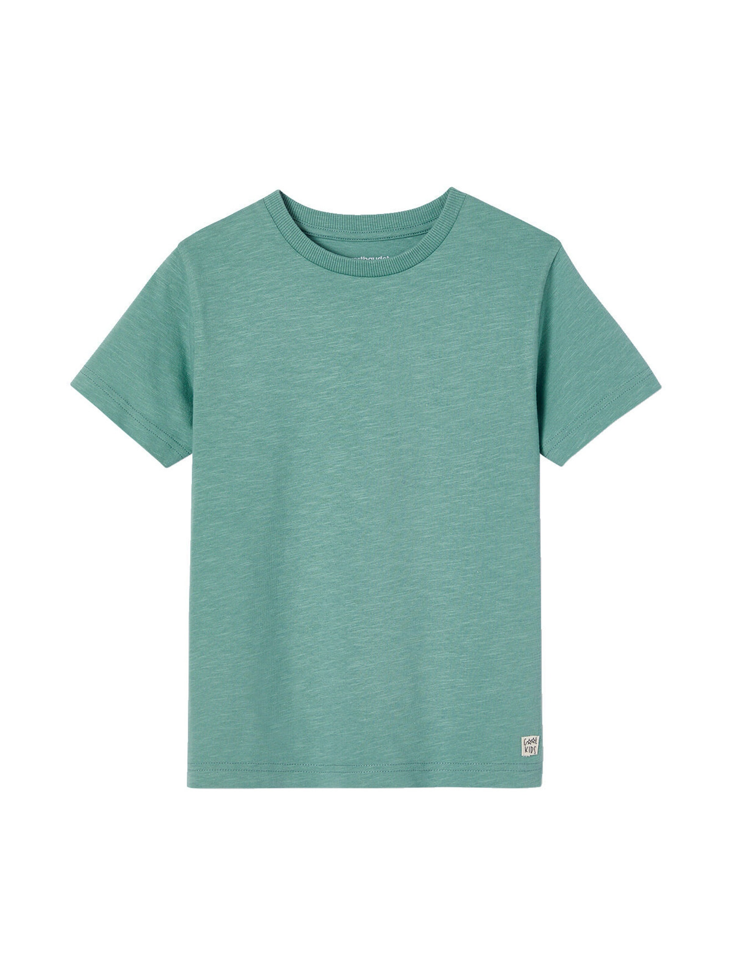 Vertbaudet Jungen T-Shirt BASIC graugrün