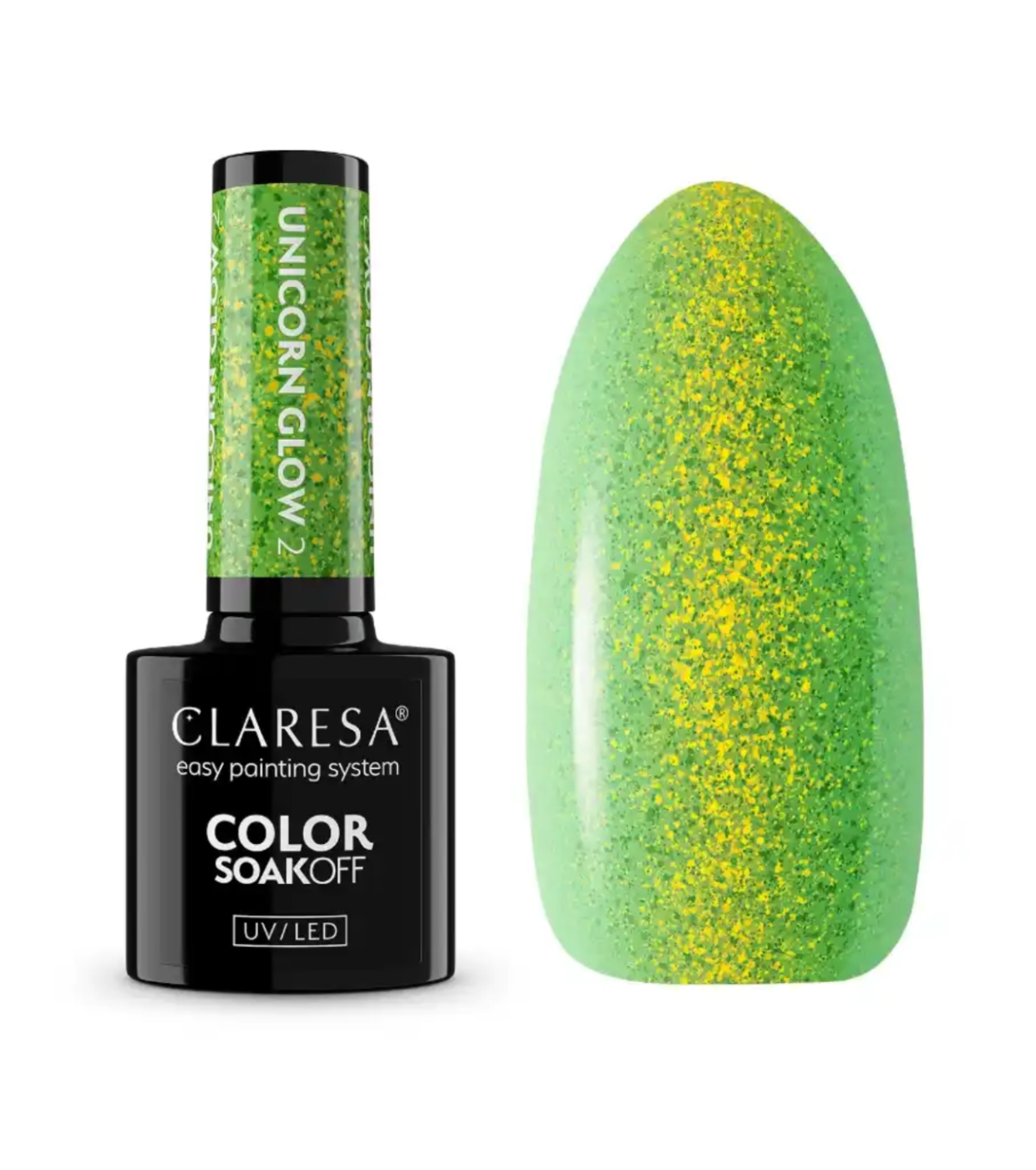 Claresa - *Unicorn Glow* - Esmalte semipermanente Soak off - 02