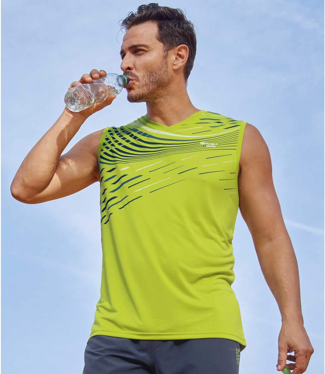Lot de 3 Tee-shirts Sans Manches Sport