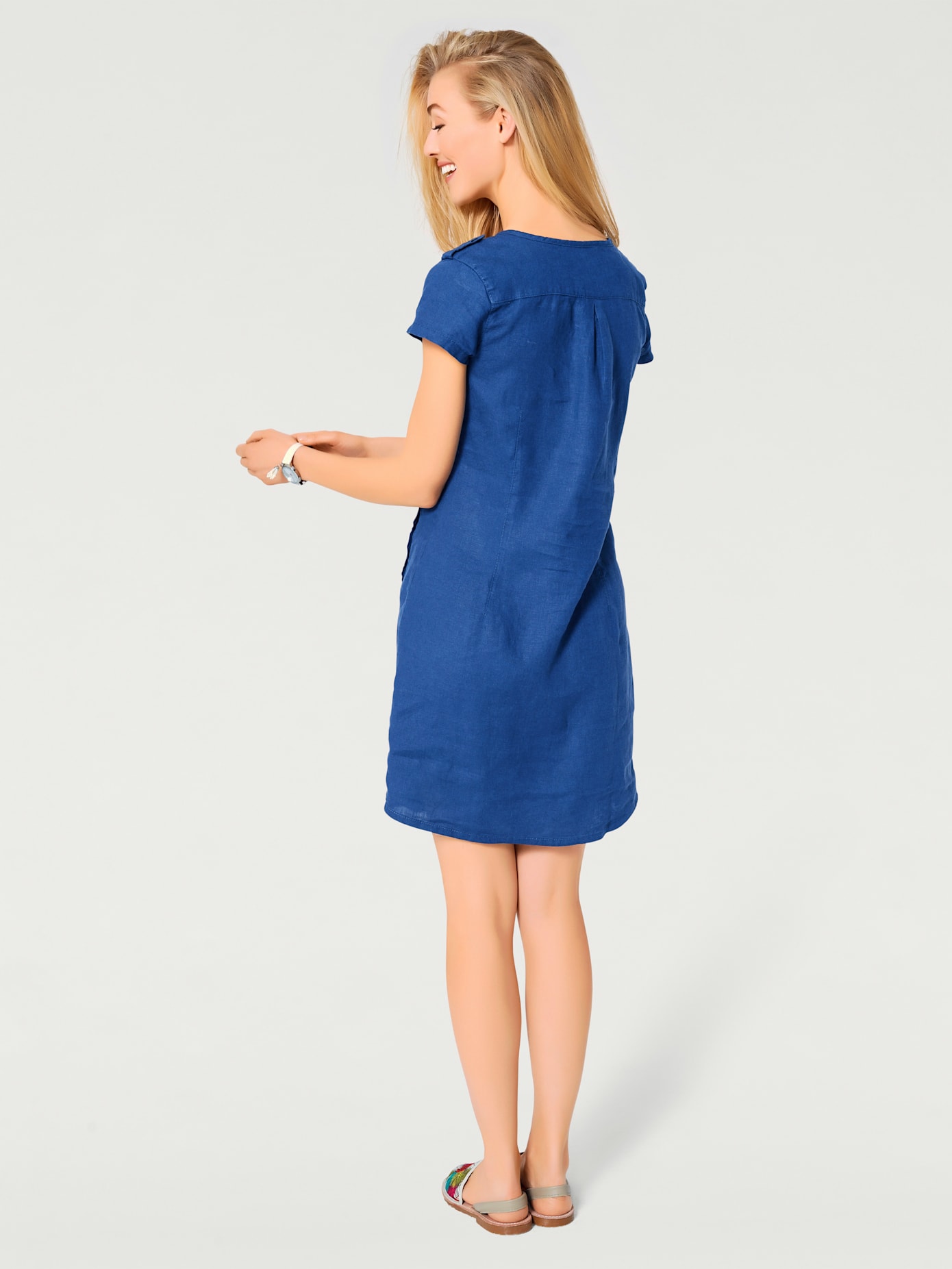 Robe en lin pur lin