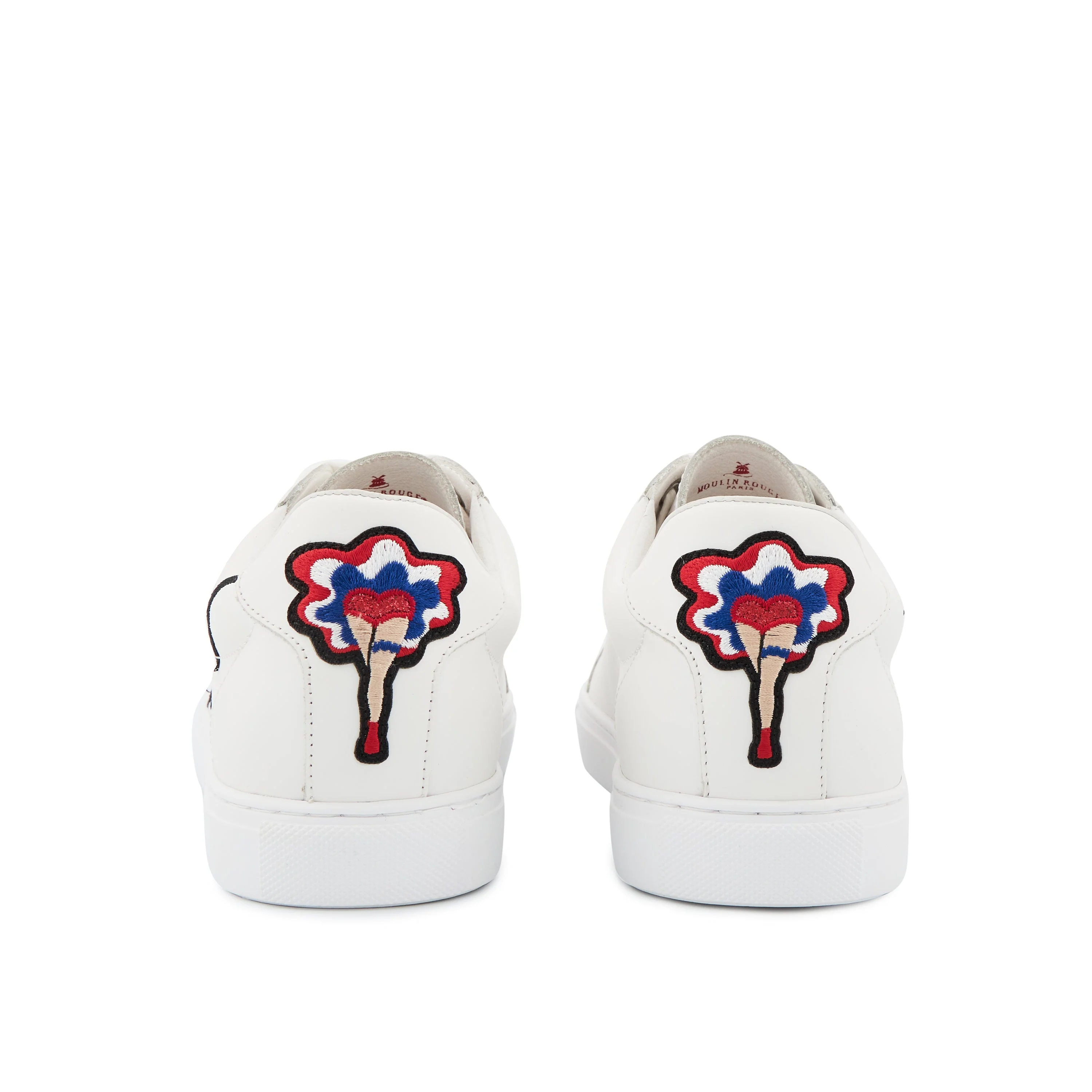 SIMONE MOULIN FRENCH CANCAN - Sneakers en cuir | Blanc