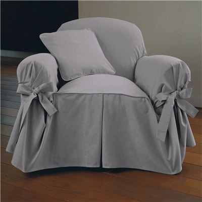 Housses à nouettes pour fauteuil ou canapé