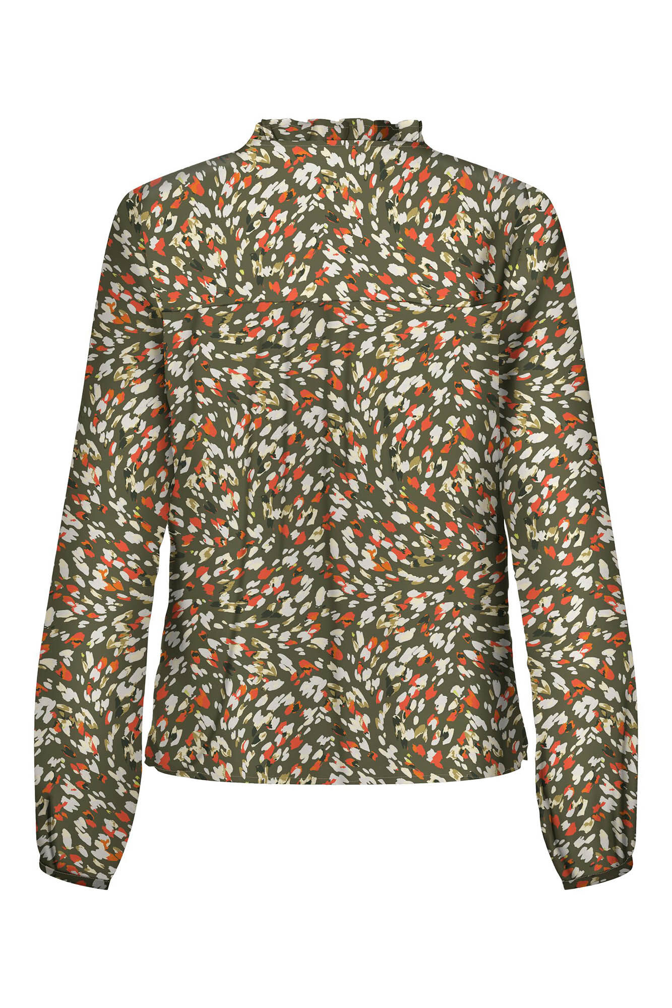Blusa de mangas compridas
