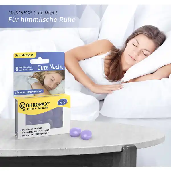 Ohrstöpsel Gute Nacht