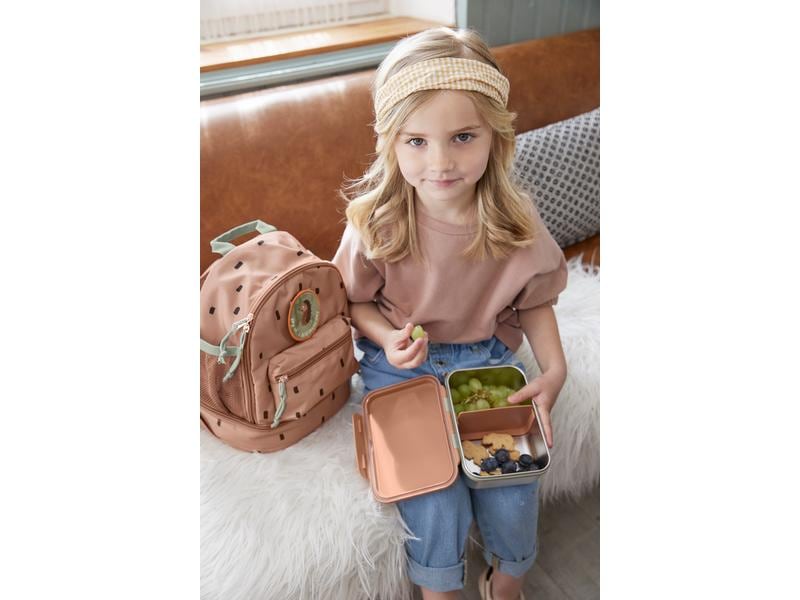 Lässig Lunchbox Edelstahl Happy Prints Caramel Kinder Znünibox