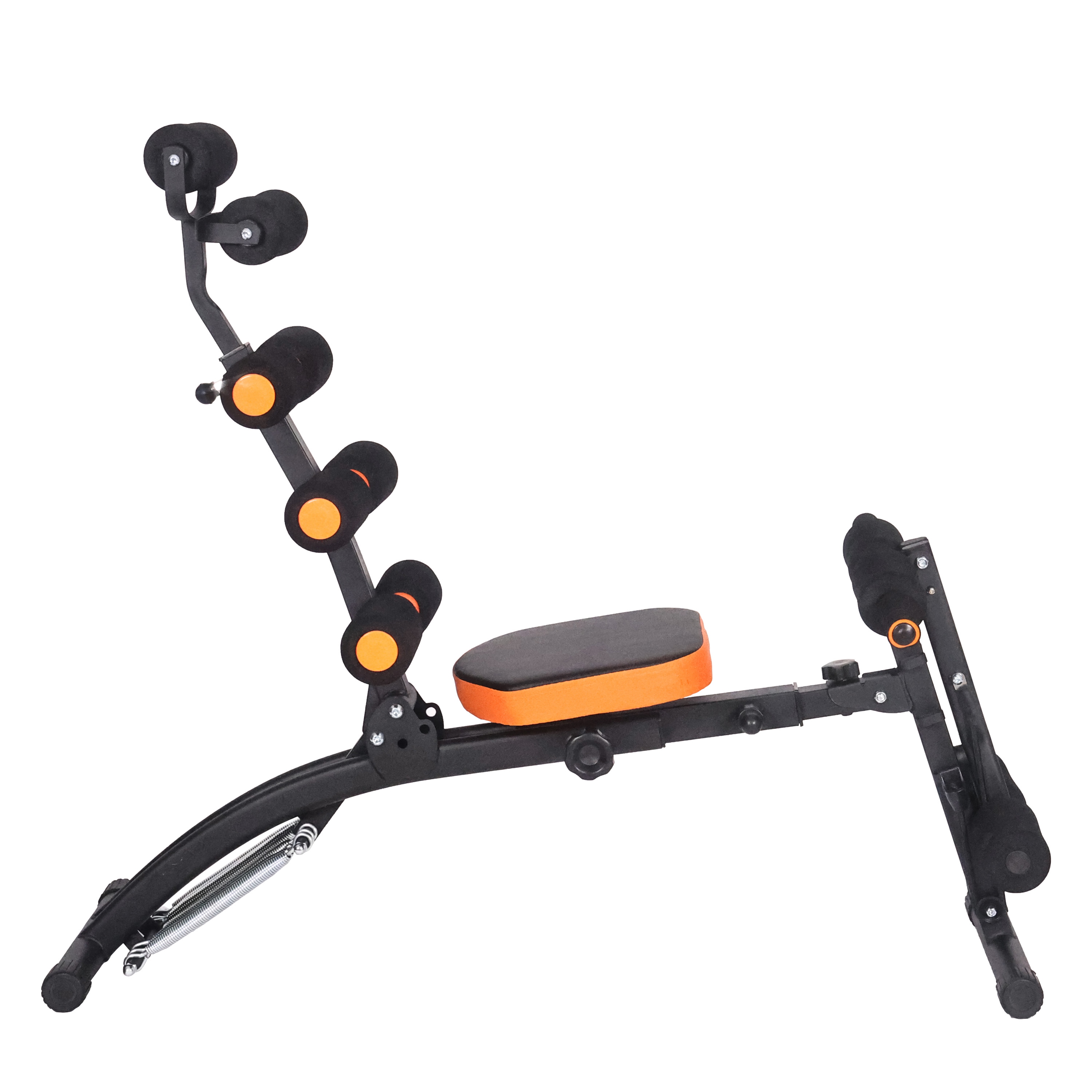 Bauchtrainer mit elastischen Bändern