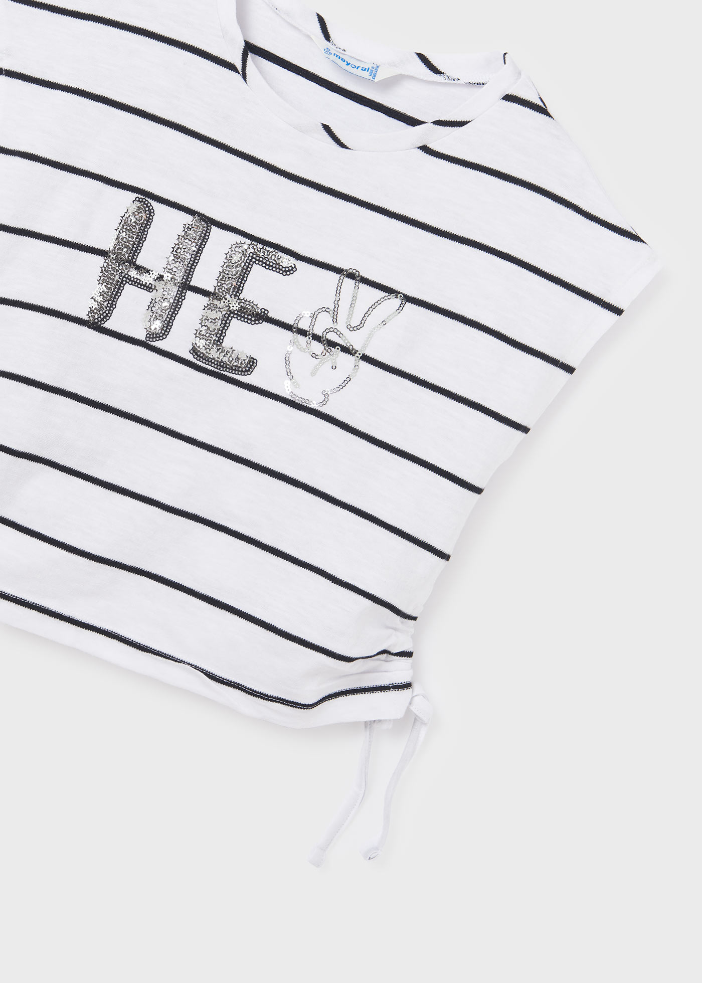Blusa sem mangas com lantejoulas para meninas