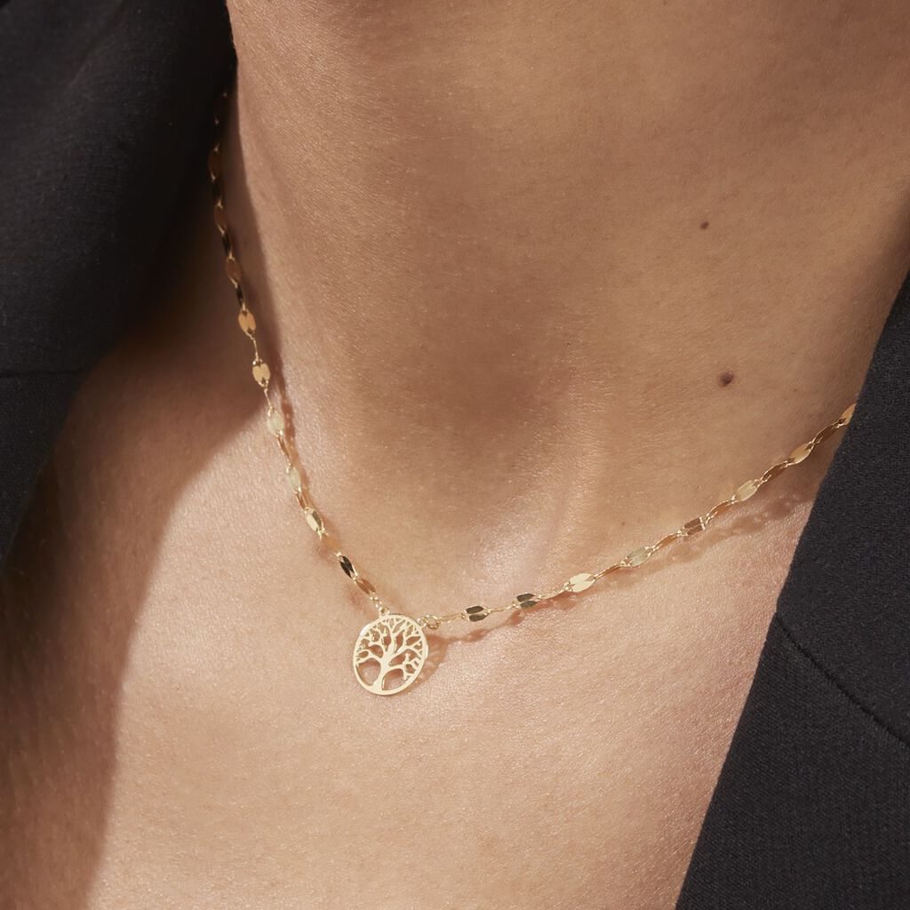 Collier Aulnia Or Jaune