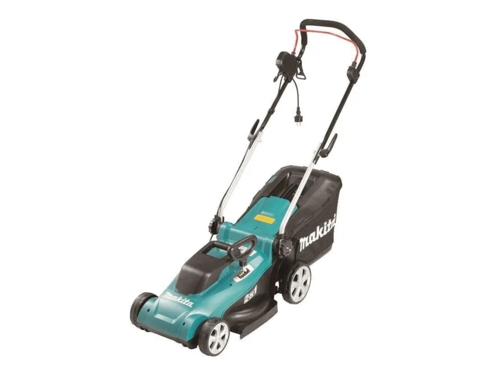 Makita ELM3720, 500 m², 37 cm, 2 cm, 5,5 cm, 40 L, 4 hjul