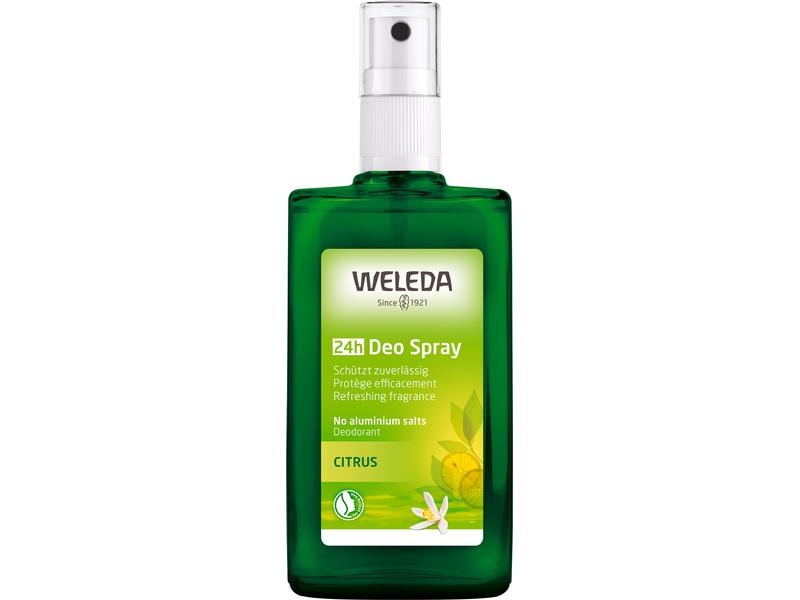 WELEDA Deo Spray Citrus 24h 100 ml Natürlich frisch mit zuverlässiger und natürlicher Wirkung