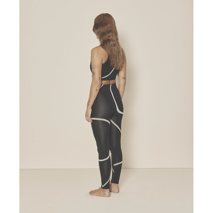Moonchild Yoga Wear Loud Logo Legging Black / sustained