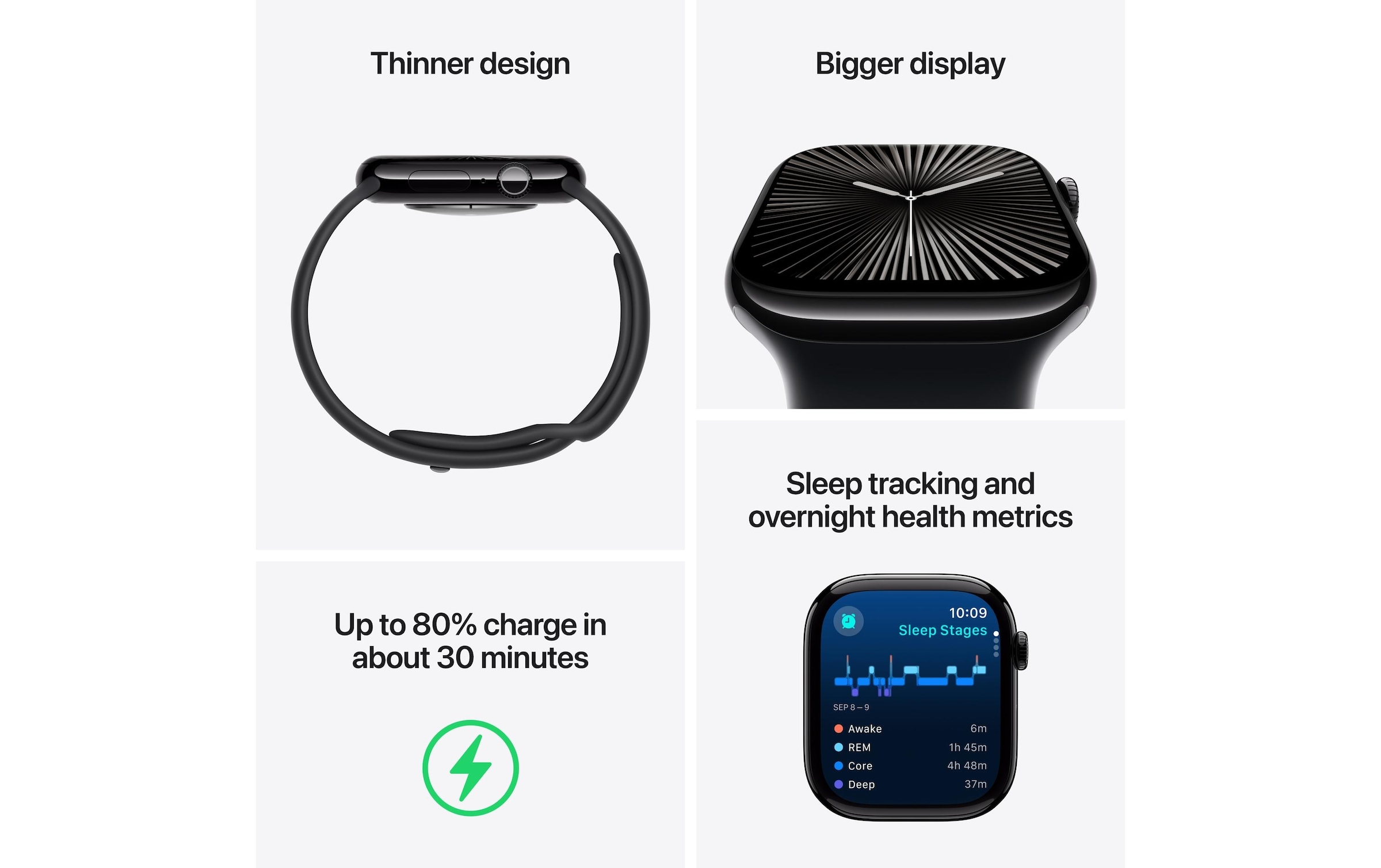 Apple Smartwatch »Apple Watch Series 10« ( ) Watch OS