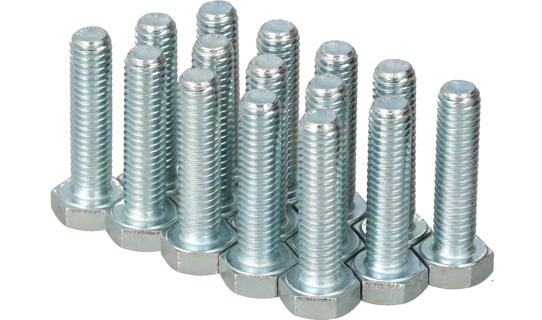 Bolte M6x25 mm - 15 stk.