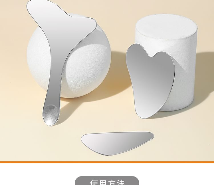 Magic Beauty - Schraapgereedschap van roestvrij staal (verschillende ontwerpen) / Set