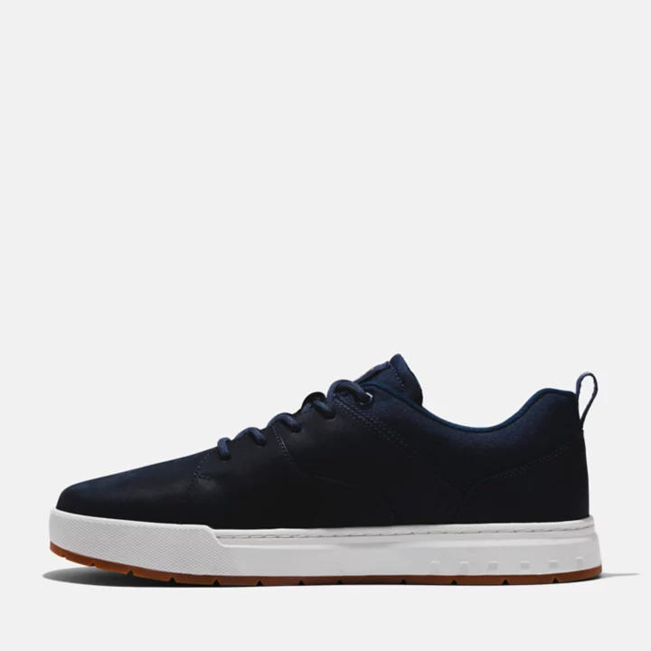 Sapato Oxford de couro Maple Grove para homem, na cor azul marinho.