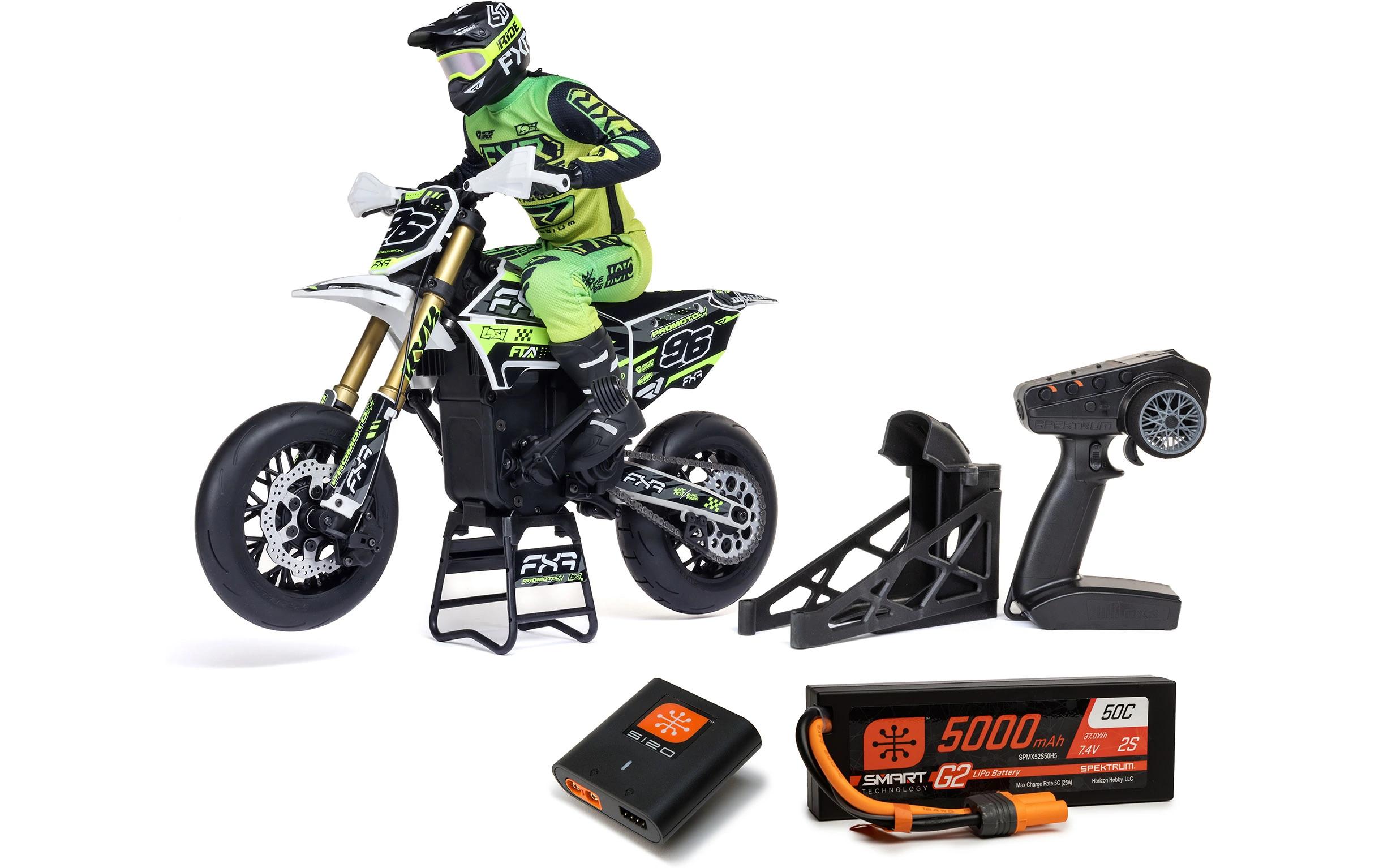 Motorrad Promoto SM FXR - RTR 1:4<br>Leistungsstarkes RC Motocross Bike