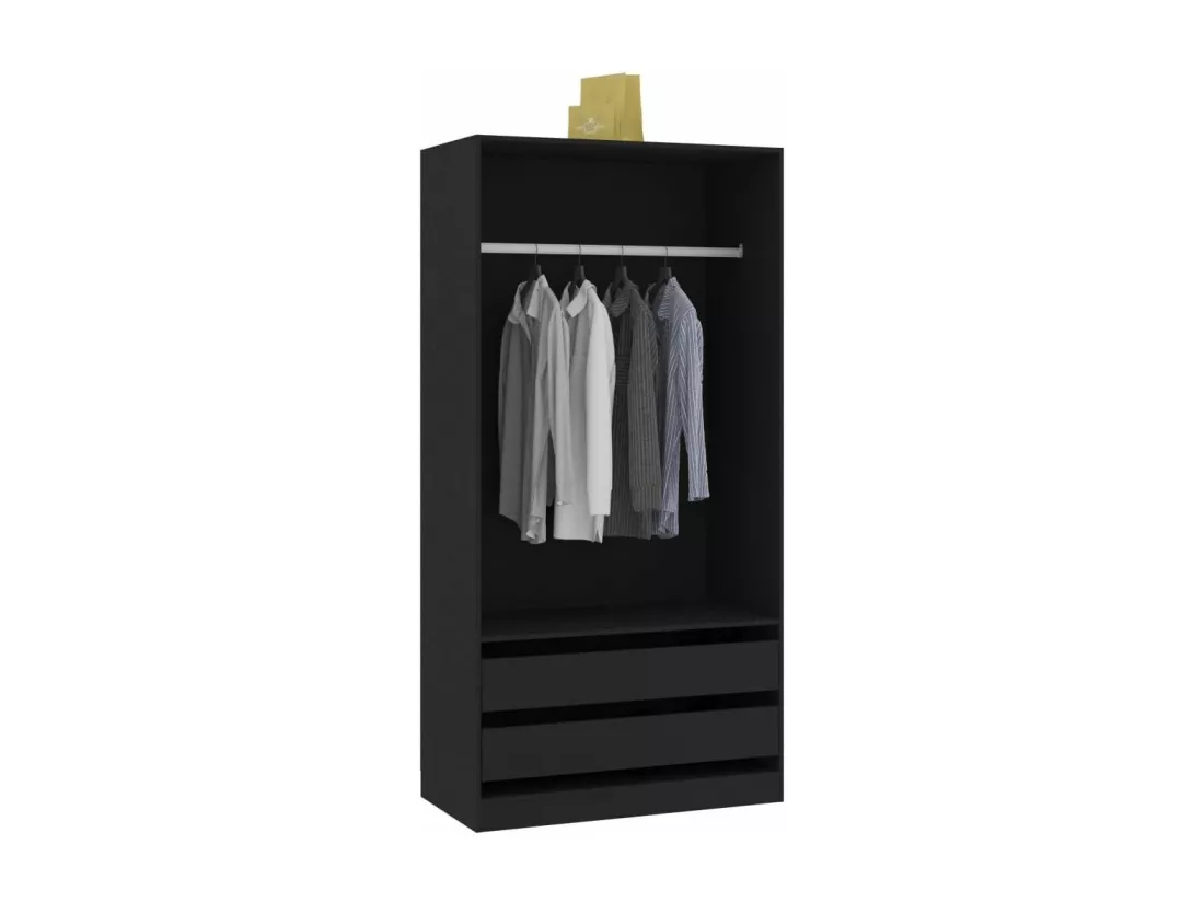 Garde-robe Noir 100x50x200