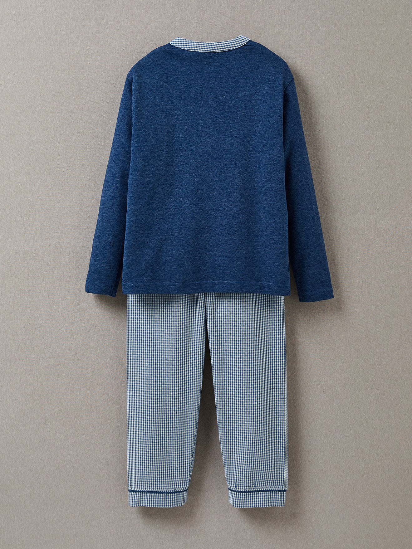 Pyjama bi-matière Garçon vichy