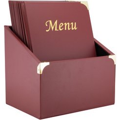 Protège-menus BASIC dans une boîte de 10, A4
