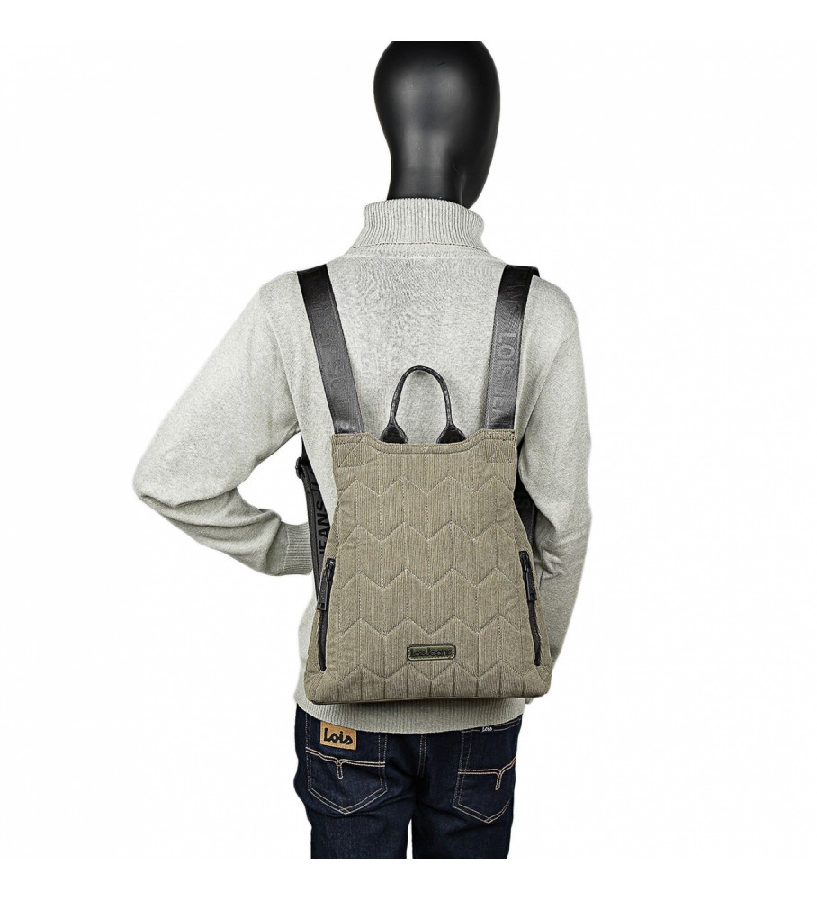 Mochila antifurto Lois Verde - 30x34x8cm -