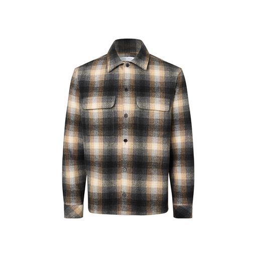 Samsøe Samsøe Sacastor X H Overshirt, Petrified Oak Ch., XXL