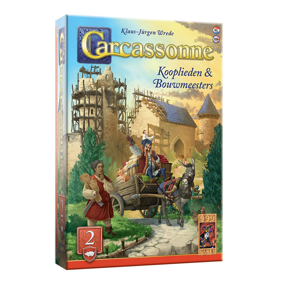 Carcassonne uitbreiding Kooplieden & bouwmeesters