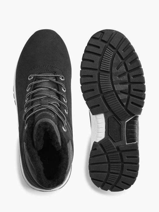 Landrover Schnür-Stiefelette Schwarz