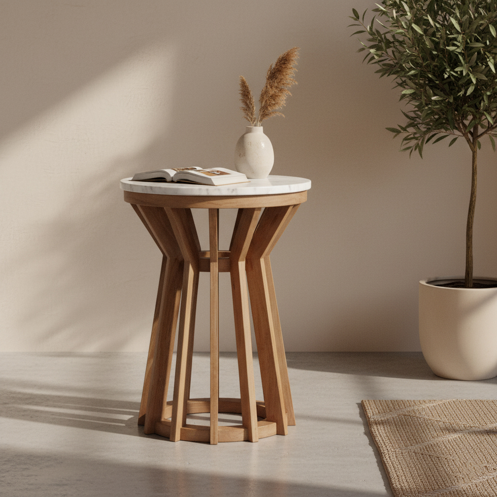 Bijzettafel Sarawak Ø40 cm