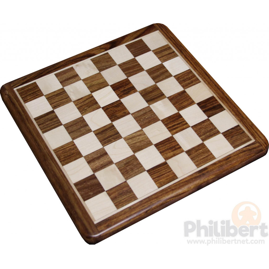 Echiquier marqueté 30cm en Palissandre